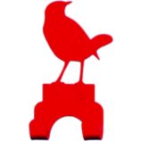 Bird's Eye Wall Hook (Red)